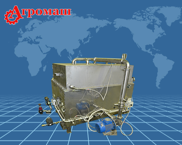 Жиротопка обогрев (пар+ТЭНы)