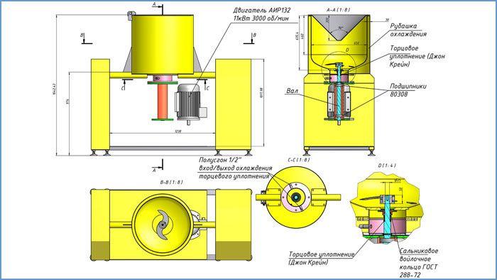 Схема устройства микрокутера