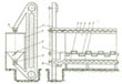 Схема шнекового смесителя с горизонтальными шнеками